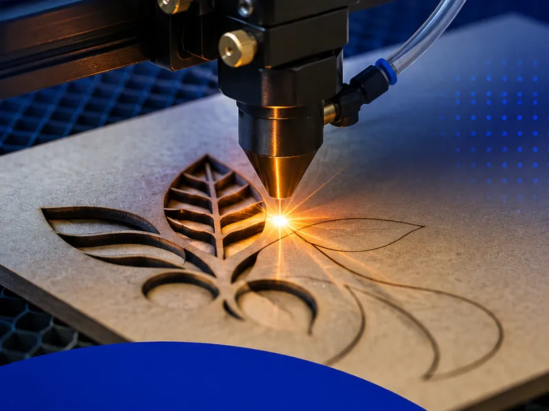 Corte láser CO2 sobre MDF